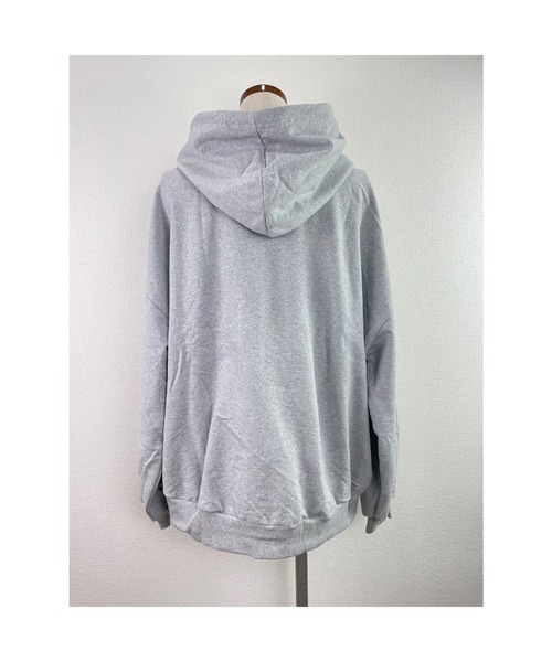 WORLD WIDE LOVE!(ワールドワイドラブ)の「YOU!!パーカー(パーカー・レディース・ブラック/オフホワイト/トップグレー・1)」の14枚目の写真