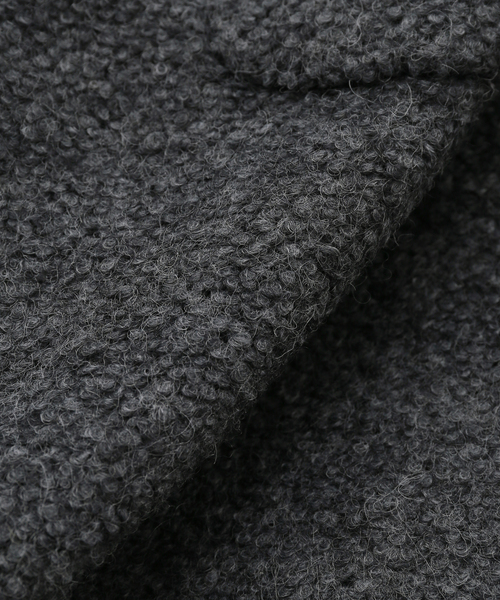 Spick & Span（スピックアンドスパン）の「《一部店舗+WEB限定》BERENICE. / べレニス VESTE COURTE FOURREE CHAINES（ノーカラージャケット・レディース・チャコールグレー・36）」の10枚目の写真