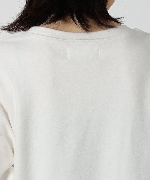 LAKOLE(ラコレ)の「スムースロゴ長袖T / 611699(Tシャツ/カットソー・レディース・チャコール/オフホワイト・FREE)」の10枚目の写真