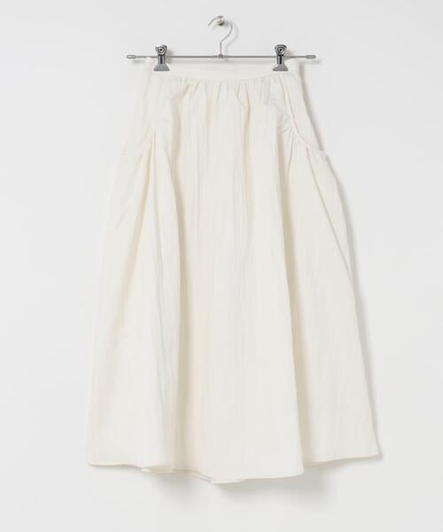 URBAN RESEARCH DOORS（アーバンリサーチドアーズ）の「サイドポケットギャザースカート（スカート・レディース・ネイビー/カーキ/オフホワイト・FREE）」の12枚目の写真