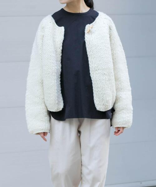 かぐれ（カグレ）の「ペルートグルボタンカーディガン（カーディガン
