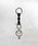 SENTI�i�Z���e�B�j�́uSENTI �Z���e�B / SPIRAL BRAIDING LEATHER KEYCHAIN �X�p�C���� �u���[�f�B���O ���U�[�L�[�`�F�[�� / 2048�i�L�[�z���_�[�j�v�b�u���b�N