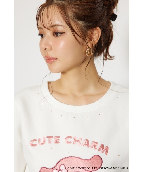 マイメロ&クロミコラボスウェットトップス トレーナー 秋服 冬服