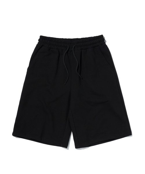 suade（スエード）の「WIDE SWEAT SHORTS [BLACK]（その他パンツ・レディース・その他・SMALL/MEDIUM/LARGE）」の3枚目の写真