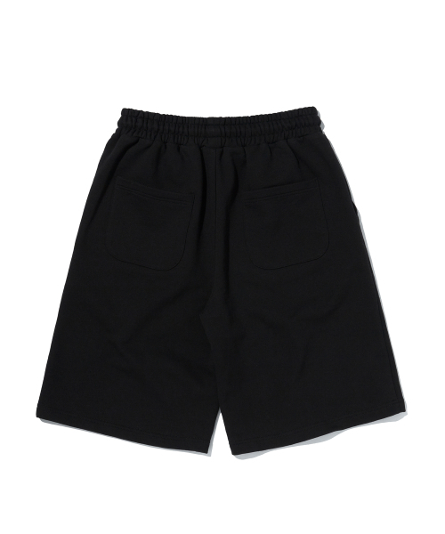 suade（スエード）の「WIDE SWEAT SHORTS [BLACK]（その他パンツ・レディース・その他・SMALL/MEDIUM/LARGE）」の4枚目の写真