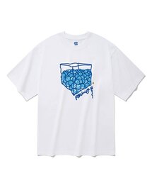 20番手ボールプール半袖Tシャツホワイト