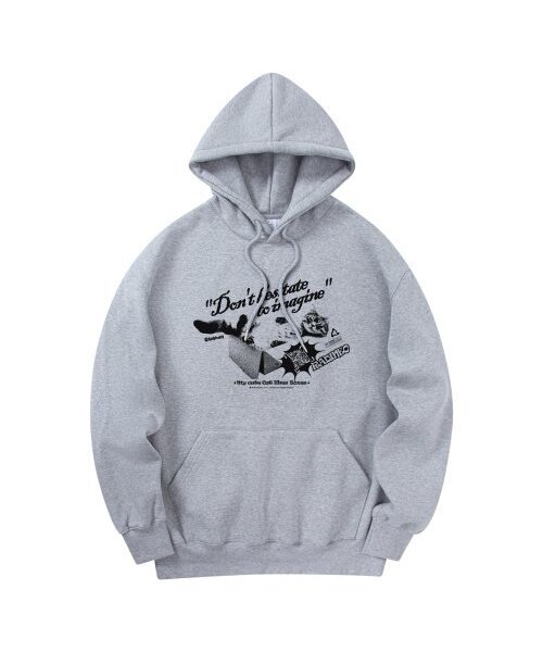 RADINEO(ラディネオ)の「キャットボックスフードグレー(パーカー・メンズ・その他・LARGE/MEDIUM/X-LARGE)」の1枚目の写真