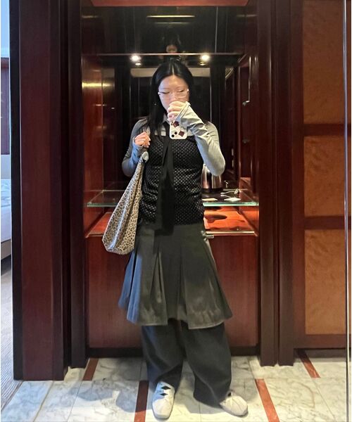 KASHIKO（カシコ）の「Leopard Print Shoulder Bag Blue Gray（ショルダーバッグ・レディース・その他・FREE）」の8枚目の写真
