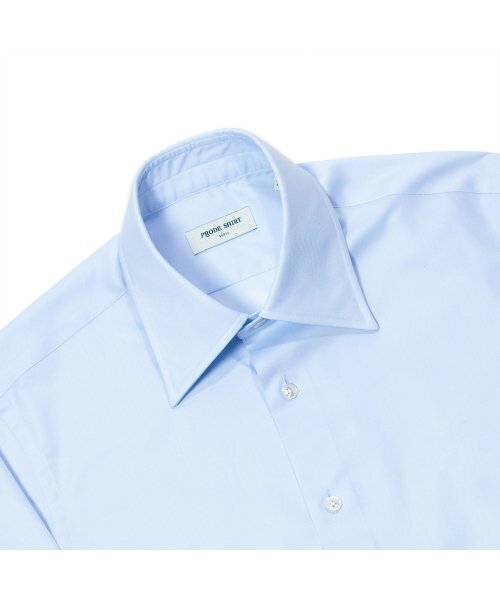 PRODESHIRT（プロデシャツ）の「[スリム]レギュラーカラードレスシャツ（ブルー）（ビジネスシャツ・メンズ・その他・MEDIUM/LARGE/X-LARGE/XX-LARGE）」の4枚目の写真