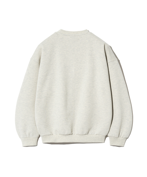 Diamond Layla(ダイアモンドレイラ)の「LAMOUR Big Embroidery Stitch Sweatshirt T87 Reddish Oatmeal(スウェット・レディース・その他・LARGE/MEDIUM/X-LARGE)」の2枚目の写真