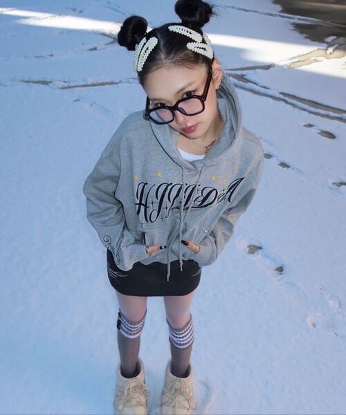 HILLDA（ヒルダ）の「メタリックミニスカート[グレー]（スカート・レディース・その他・SMALL/MEDIUM）」の7枚目の写真