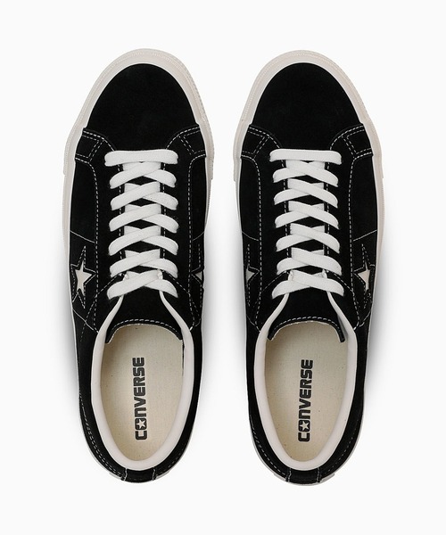 CONVERSE(コンバース)の「【CONVERSE】ONE STAR SUEDE(スニーカー・メンズ・ブラック・5.5/6.5/7/7.5/8/8.5/9/9.5/10.5)」の3枚目の写真