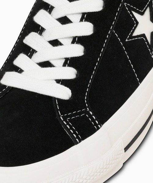CONVERSE(コンバース)の「【CONVERSE】ONE STAR SUEDE(スニーカー・メンズ・ブラック・5.5/6.5/7/7.5/8/8.5/9/9.5/10.5)」の8枚目の写真