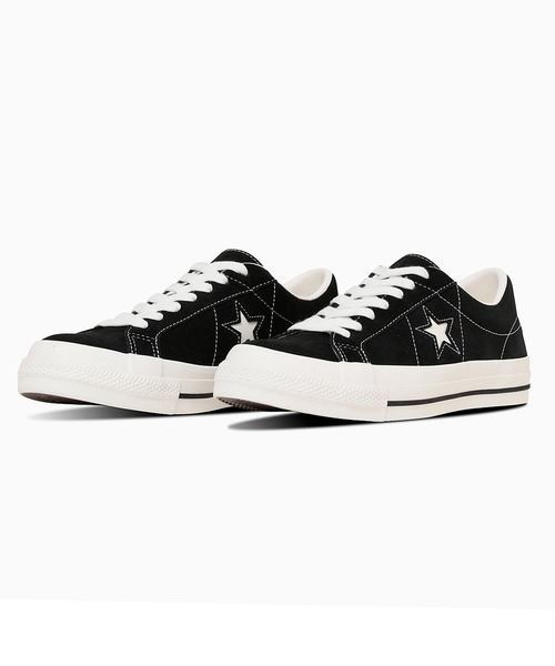 CONVERSE(コンバース)の「【CONVERSE】ONE STAR SUEDE(スニーカー・メンズ・ブラック・5.5/6.5/7/7.5/8/8.5/9/9.5/10.5)」の2枚目の写真