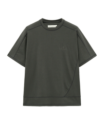 CURVED STITCH T-SHIRT (CHARCOAL)