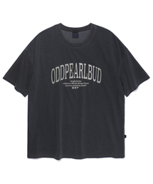 ODDPEARL（オッドパール）の「arc logo t-shirt(pigment charcoal)（Tシャツ/カットソー・メンズ）」
