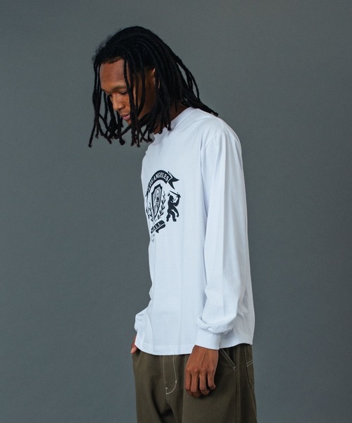 XLARGE(エクストララージ)の「LA FOOTBALL L/S TEE(Tシャツ/カットソー・メンズ・オリーブ/ブラック/ホワイト・XL/L/M/S)」の7枚目の写真