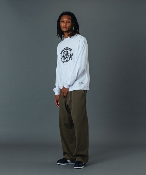 XLARGE(エクストララージ)の「LA FOOTBALL L/S TEE(Tシャツ/カットソー・メンズ・オリーブ/ブラック/ホワイト・XL/L/M/S)」の9枚目の写真