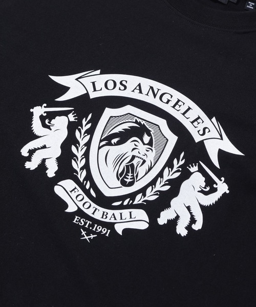 XLARGE(エクストララージ)の「LA FOOTBALL L/S TEE(Tシャツ/カットソー・メンズ・オリーブ/ブラック/ホワイト・XL/L/M/S)」の11枚目の写真