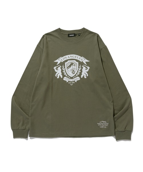 XLARGE(エクストララージ)の「LA FOOTBALL L/S TEE(Tシャツ/カットソー・メンズ・オリーブ/ブラック/ホワイト・XL/L/M/S)」の17枚目の写真