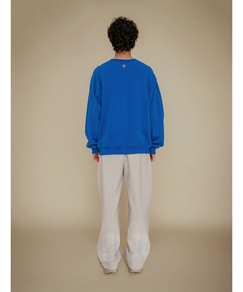 PSUCHE(プシュケ)の「LOGO OVERFIT SWEATSHIRT_SEA BLUE(スウェット・レディース・その他・MEDIUM/LARGE)」の12枚目の写真