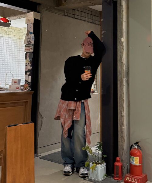 BALLUTE（バリュート）の「ALL WEATHER OVER SILHOUETTE SHIRTS (PINK CHECK)（シャツ/ブラウス・レディース・その他・SMALL/MEDIUM/LARGE）」の2枚目の写真