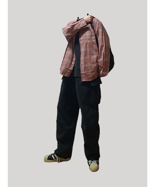 BALLUTE（バリュート）の「ALL WEATHER OVER SILHOUETTE SHIRTS (PINK CHECK)（シャツ/ブラウス・レディース・その他・SMALL/MEDIUM/LARGE）」の8枚目の写真