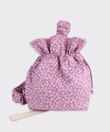 A BY A（エーバイエー）の「Purple Daisy Mini Shirring Sling Backpack（バックパック/リュック・レディース）」