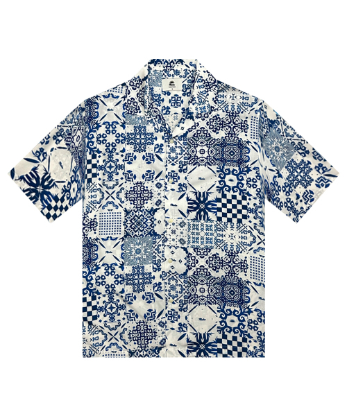 THESHIRTHOUSE(ザシャツハウス)の「ハワイアンシャツパターン-ホワイトペイズリー(シャツ/ブラウス・メンズ・その他・1)」の1枚目の写真