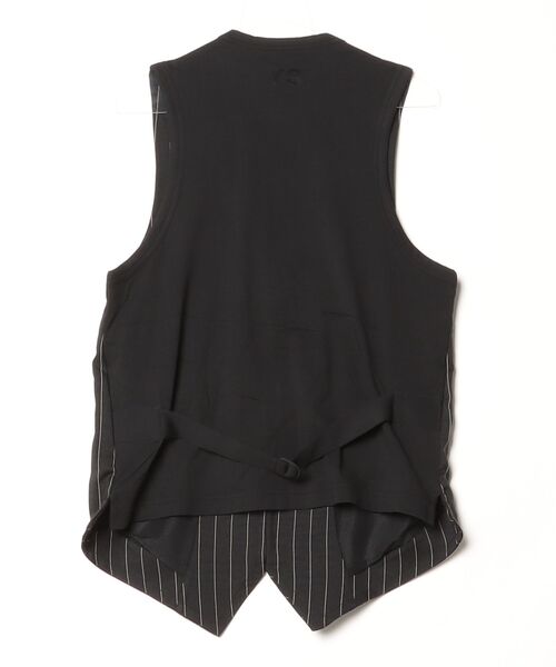 Y-3(ワイスリー)の「Y-3 SPORT UNIFORM PINSTRIPE TAILORED VEST(その他アウター・メンズ・ブラック・X-SMALL/SMALL/MEDIUM/LARGE/X-LARGE)」の6枚目の写真