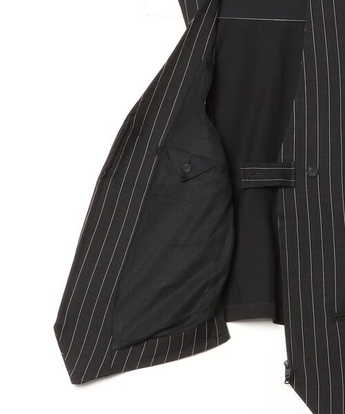 Y-3(ワイスリー)の「Y-3 SPORT UNIFORM PINSTRIPE TAILORED VEST(その他アウター・メンズ・ブラック・X-SMALL/SMALL/MEDIUM/LARGE/X-LARGE)」の7枚目の写真