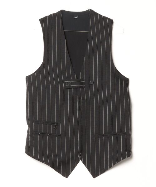 Y-3(ワイスリー)の「Y-3 SPORT UNIFORM PINSTRIPE TAILORED VEST(その他アウター・メンズ・ブラック・X-SMALL/SMALL/MEDIUM/LARGE/X-LARGE)」の5枚目の写真