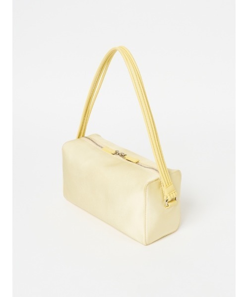 sahara（サハラ）の「Satin Box Hand Bag/サテンボックスハンドバッグ（ハンドバッグ・レディース・ブラック/イエロー・FREE）」の18枚目の写真