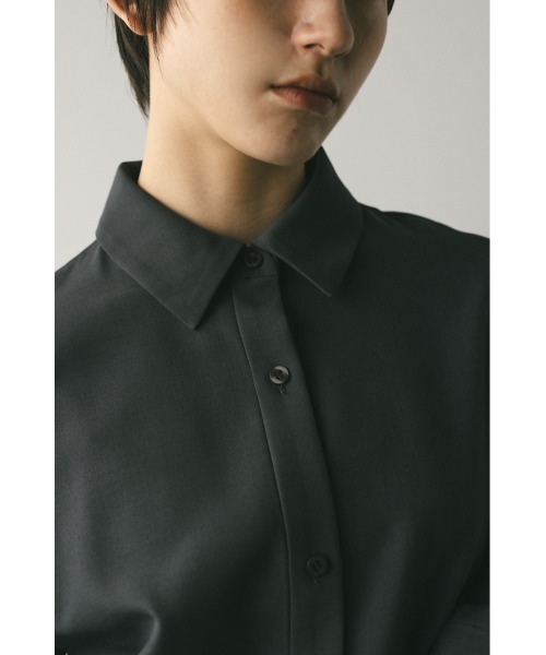 STYLEMIXER(スタイルミキサー)の「レイヤードシャツワンピース(シャツワンピース・レディース・ベージュ/グレー・SMALL/MEDIUM)」の14枚目の写真