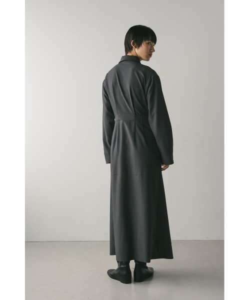 STYLEMIXER(スタイルミキサー)の「レイヤードシャツワンピース(シャツワンピース・レディース・ベージュ/グレー・SMALL/MEDIUM)」の20枚目の写真