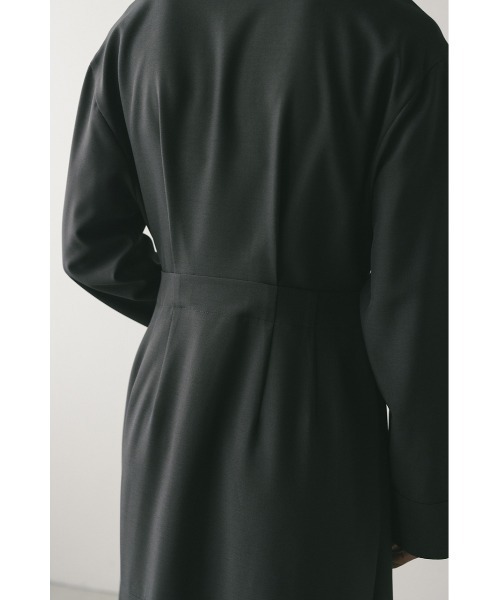 STYLEMIXER(スタイルミキサー)の「レイヤードシャツワンピース(シャツワンピース・レディース・ベージュ/グレー・SMALL/MEDIUM)」の22枚目の写真
