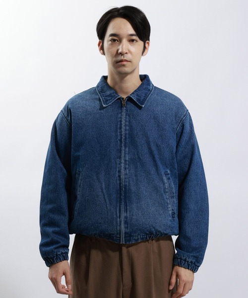 BAYFLOW(ベイフロー)の「デニムショートブルゾン(ブルゾン・メンズ・ブラック/ブルー・MEDIUM/LARGE)」の17枚目の写真