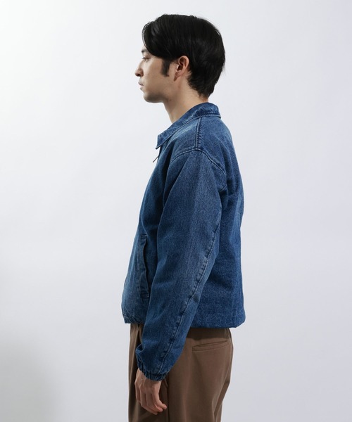 BAYFLOW(ベイフロー)の「デニムショートブルゾン(ブルゾン・メンズ・ブラック/ブルー・MEDIUM/LARGE)」の18枚目の写真