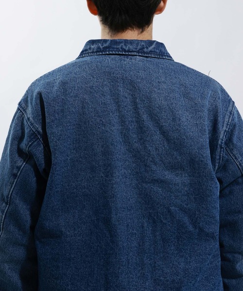 BAYFLOW(ベイフロー)の「デニムショートブルゾン(ブルゾン・メンズ・ブラック/ブルー・MEDIUM/LARGE)」の21枚目の写真