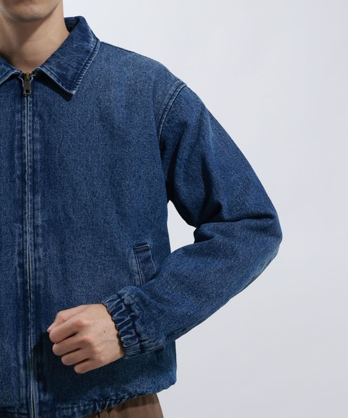 BAYFLOW(ベイフロー)の「デニムショートブルゾン(ブルゾン・メンズ・ブラック/ブルー・MEDIUM/LARGE)」の22枚目の写真