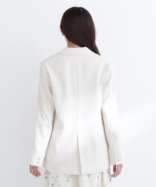 NATURAL BEAUTY BASIC（ナチュラルビューティーベーシック）の「◇スプリングカラージャケット（テーラードジャケット・レディース・ピンク/オフホワイト・FREE）」の13枚目の写真