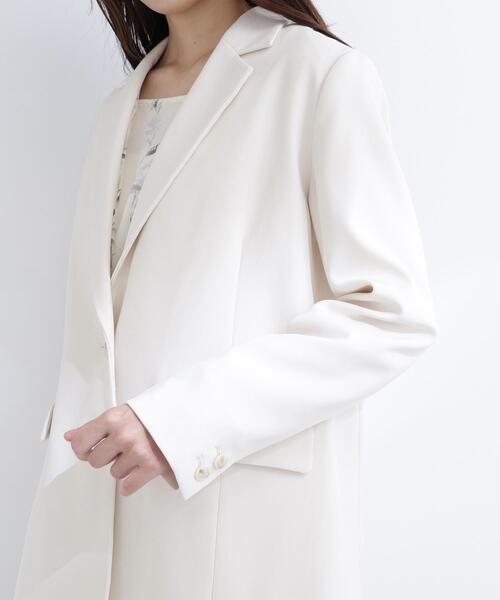 NATURAL BEAUTY BASIC（ナチュラルビューティーベーシック）の「◇スプリングカラージャケット（テーラードジャケット・レディース・ピンク/オフホワイト・FREE）」の15枚目の写真