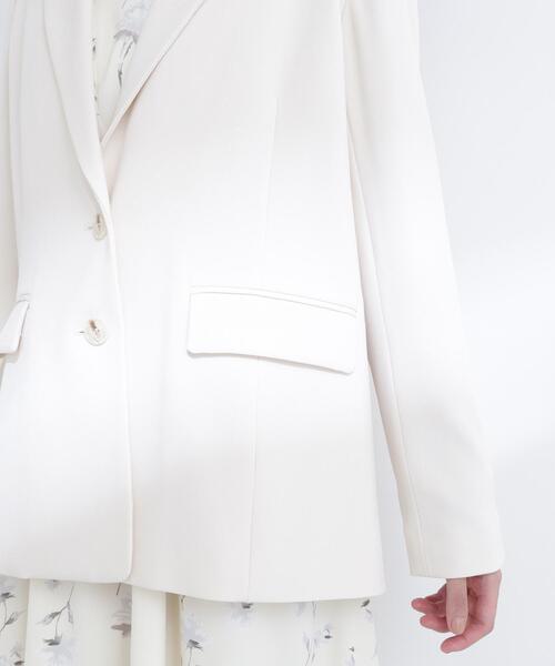 NATURAL BEAUTY BASIC（ナチュラルビューティーベーシック）の「◇スプリングカラージャケット（テーラードジャケット・レディース・ピンク/オフホワイト・FREE）」の17枚目の写真