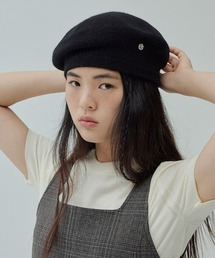 COVERNAT（カバーナット）の「CLOVER HEART WOOL BLEND BERET（ハンチング/ベレー帽）」