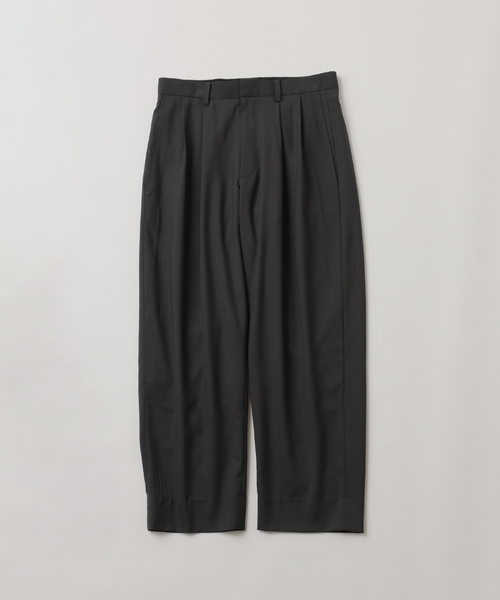 UNFOLLOW（アンフォロー）の「【FOLL / フォル】summer wool wardrobe slacks（スラックス・メンズ・チャコールグレー/グレー/ダークブルー・3/2）」の2枚目の写真