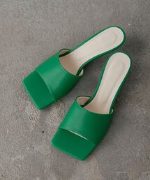 GALLEST（ギャレスト）の「スウエアトゥサンダル（サンダル）」