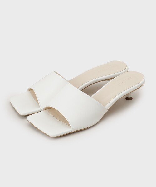 GALLEST（ギャレスト）の「スウエアトゥサンダル（サンダル・レディース・グリーン/オフホワイト/ブラック・35/45）」の12枚目の写真