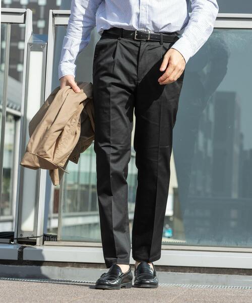 URBAN RESEARCH ROSSO MEN（アーバンリサーチロッソメン）の「『WEB限定』ストレッチチノスラックス（その他パンツ・メンズ・グレー/ネイビー/ベージュ/ブラック/カーキ/アイボリー・LARGE/SMALL/X-LARGE/MEDIUM）」の3枚目の写真