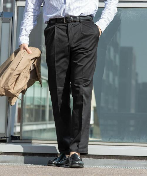 URBAN RESEARCH ROSSO MEN（アーバンリサーチロッソメン）の「『WEB限定』ストレッチチノスラックス（その他パンツ・メンズ・グレー/ネイビー/ベージュ/ブラック/カーキ/アイボリー・LARGE/SMALL/X-LARGE/MEDIUM）」の7枚目の写真