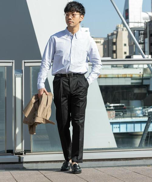 URBAN RESEARCH ROSSO MEN（アーバンリサーチロッソメン）の「『WEB限定』ストレッチチノスラックス（その他パンツ・メンズ・グレー/ネイビー/ベージュ/ブラック/カーキ/アイボリー・LARGE/SMALL/X-LARGE/MEDIUM）」の9枚目の写真